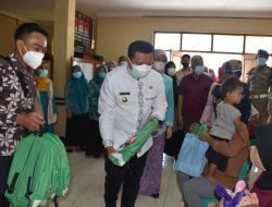 Bupati Monitoring Kegiatan Bulan Penimbangan Balita