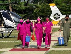 Serbuan Udara Vaksinasi Lanud Suryadarma Kalijati di Sumedang