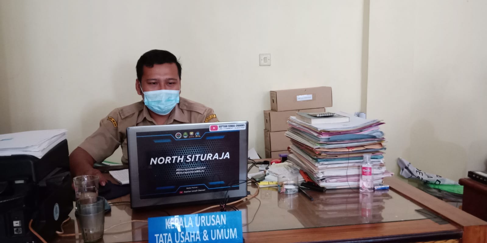 Vaksinasi di Desa Situraja Utara