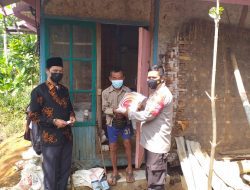 Polsek Cibugel Sasar Warga Terdampak Covid 19