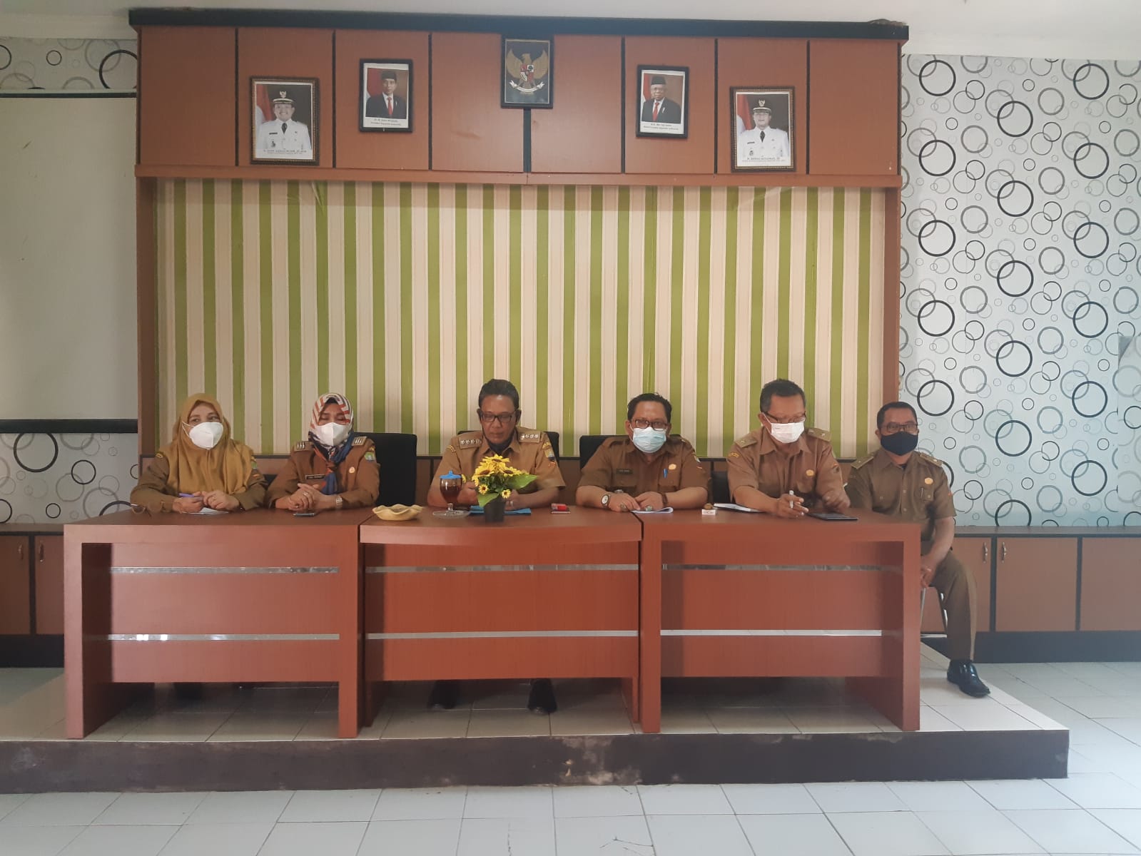Perkenalan pejabat baru kecamatan ganeas