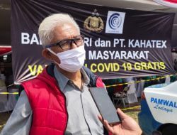 Vaksinasi Dosis Kedua Apindo dan Polda Jabar Sasar 5000 Orang