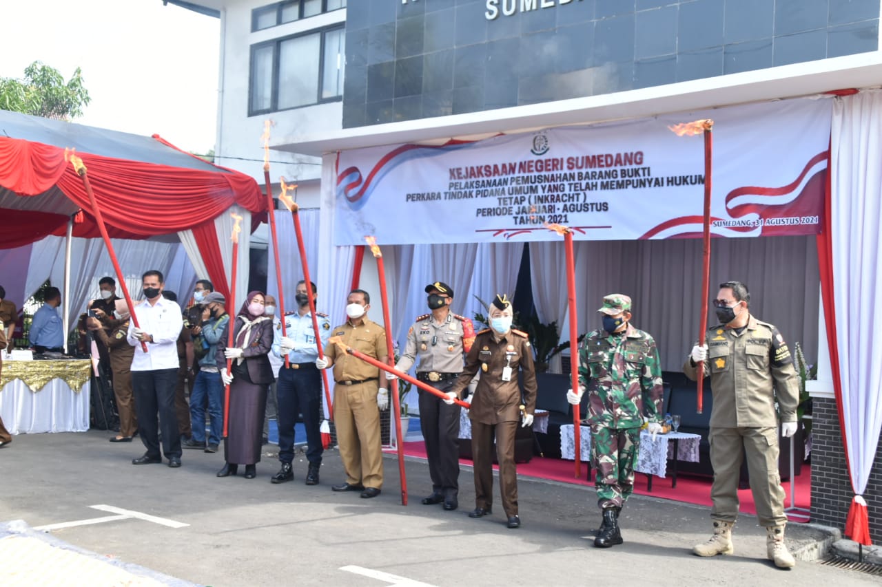 Pemusnahan Barang Bukti