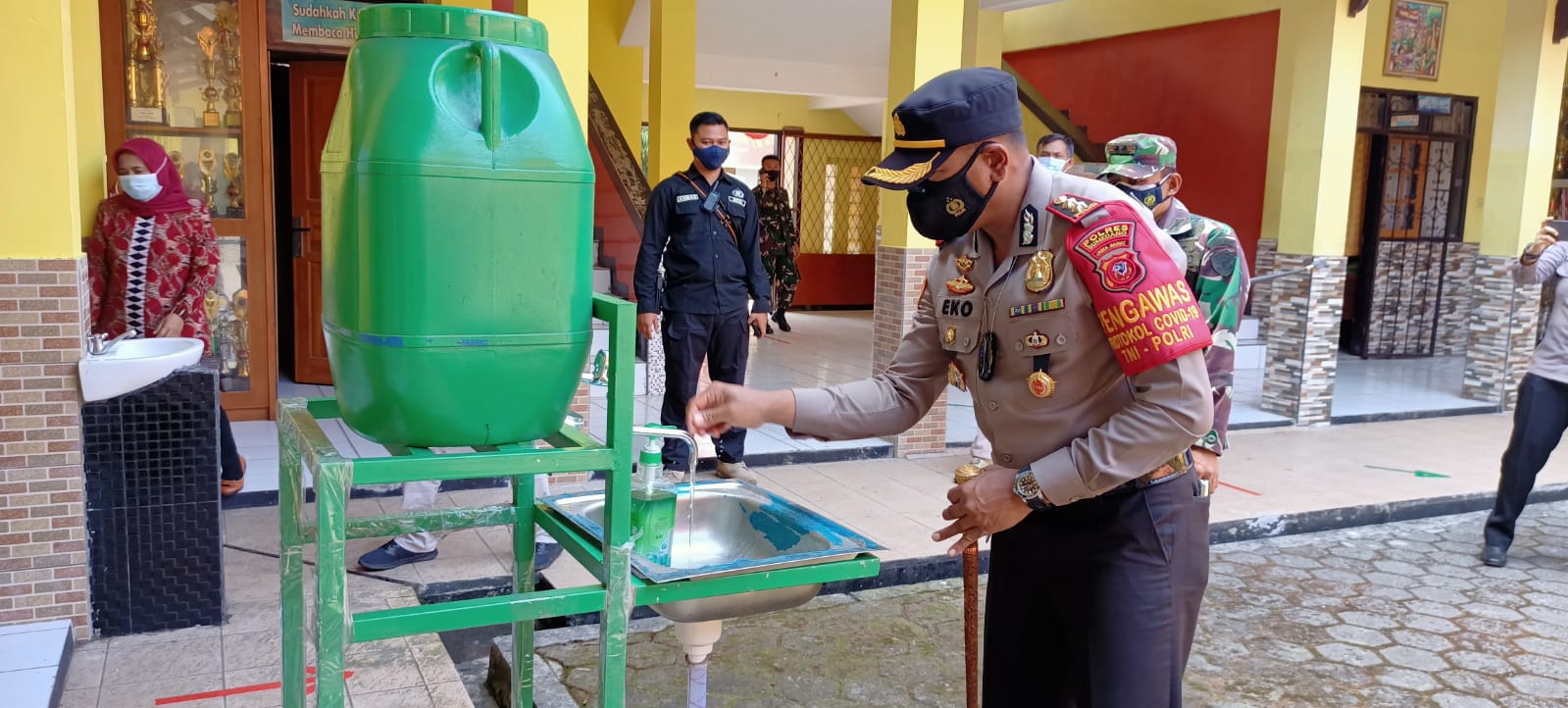 Posko Terpadu Polres Sumedang