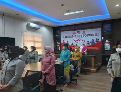 HUT Polwan ke 73, Polwan Siap Mendukung Penanganan Covid 19