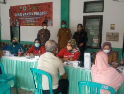 Meski Terkendala Server, Target Vaksinasi Kecamatan Cibugel Mendekati 70 Persen