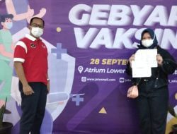 Anniversary Jatos ke 15, Ribuan Warga Divaksin Gratis