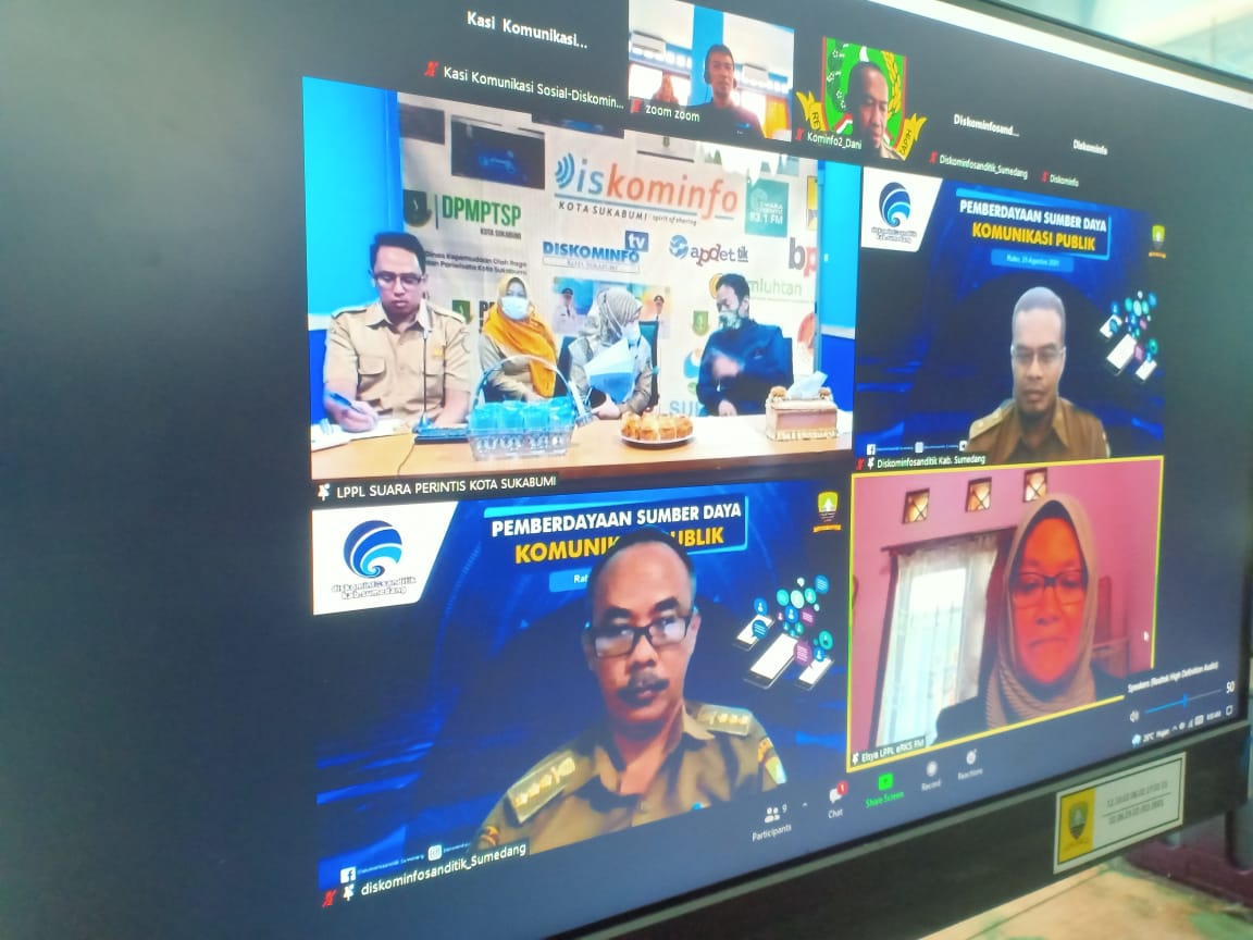 Audiensi secara virtual