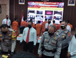Polres Sumedang Ungkap 2 Kasus Kejahatan di Dua Lokasi Berbeda