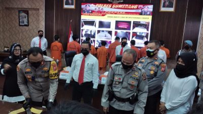 Polres Sumedang Ungkap 2 Kasus Kejahatan di Dua Lokasi Berbeda