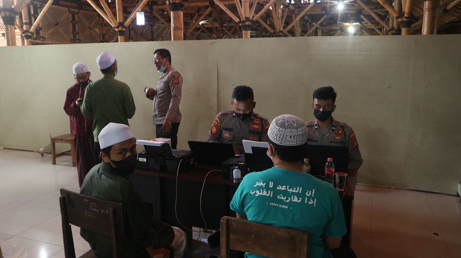 proses vaksinasi