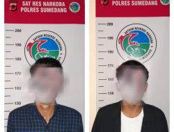 Terlibat Peredaran Obat Psikotropika, Iman dan Adit Diciduk Sat Narkoba Polres Sumedang