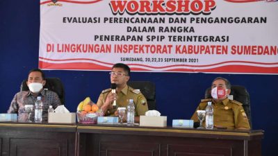 Wabup Erwan : Inspektorat Garda Terdepan Pengawalan Pencapaian Sumedang Simpati