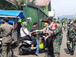 Meski Sudah Level 3, Operasi Yustisi di Wilayah Darmaraja Masih Dilakukan