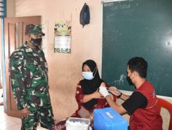 Desa Ganeas Lakukan Vaksinasi Covid-19 Dengan Target 500 Dosis
