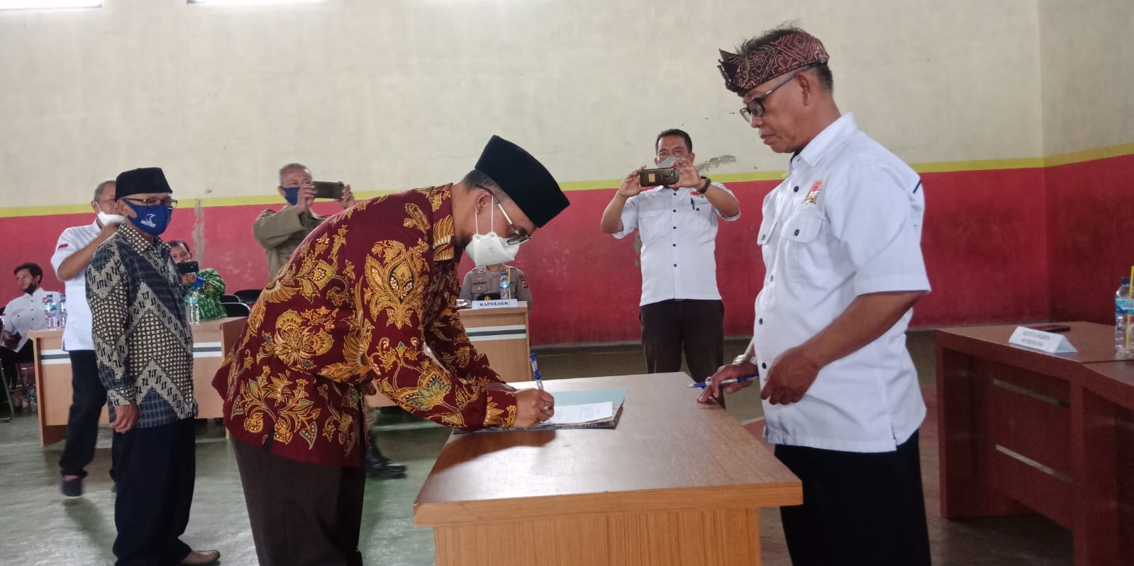 FKBPD Kecamatan Ganeas Priode 2021-2027 Dilantik