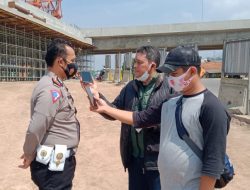 Polisi Jaga Ketat Pengaturan Lalin Pemasangan Girder Tol Cisumdawu
