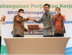 BPJS Ketenagakerjaan dan Hiswana Migas Sepakat Wujudkan Perlindungan Program Jamsostek