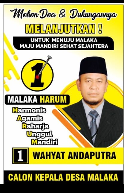 Kades Incumbent Wahyat Andaputra