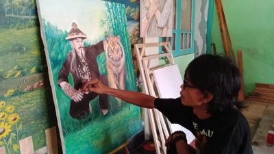 Karya Lukisan Dari Media Kanvas