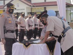 Lima Pejabat Utama Polres Sumedang Berganti Tugas