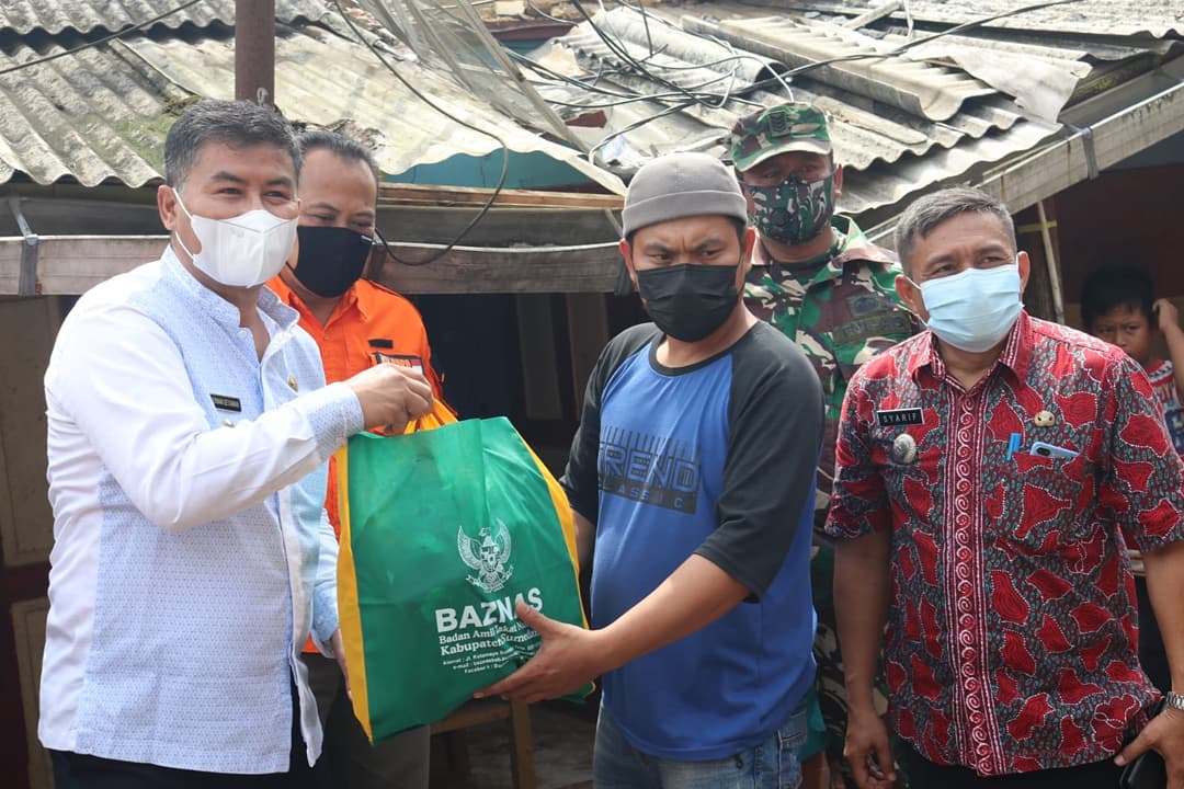 Wabup Tinjau lokasi bencana