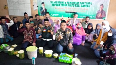 Jandri Ginting Bersilaturahmi dan Berbagi Dengan Anak Yatim Piatu