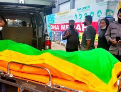 Mayat Pria Ditemukan di Samping Gedung Bekas Koperasi Medal Raharja Sumedang