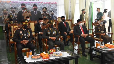 Forkompimda Sumedang Ikuti Upacara Peringatan HUT TNI ke -76 Secara Virtual