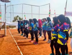 Sambut Hari Sumpah Pemuda Puncer Campaka Gelar Turnamen Volly Ball Putri