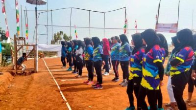 Sambut Hari Sumpah Pemuda Puncer Campaka Gelar Turnamen Volly Ball Putri