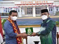 Bupati Sumedang Terima Kunker Bupati Simeulue Aceh