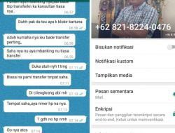 Modus Minta Kirim Pulsa, Poto dan Nama Tiga Kades Dibajak