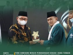 PCNU Sumedang Raih Juara Terbaik Bidang Administrasi Pada NU Jabar Award 2021