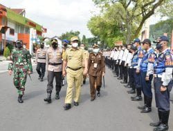 Jamin Keamanan Pilkades Serentak, Polres Sumedang Lakukan Apel Gelar Pasukan