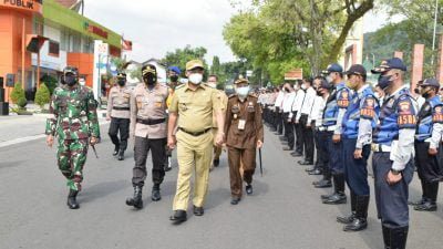 Jamin Keamanan Pilkades Serentak, Polres Sumedang Lakukan Apel Gelar Pasukan