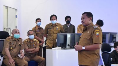 Staf Ahli Bappenas Kunjungi Command Center Sumedang