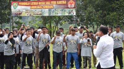 Kesbangpol Sumedang Gelar Outbond Bagi OKP