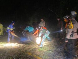 Hujan Deras, Pohon Pinus Halangi Jalan Cigendel Pamulihan