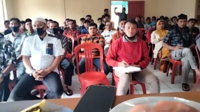 Sepakat Tak Izinkan Tanah Desa Digunakan Majelis