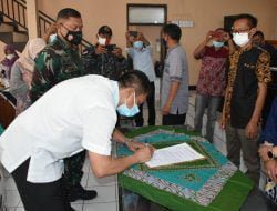 Sertijab Kades Sukajaya, Kades : Mari Bergandeng Tangan Untuk Desa Sukajaya Agar Lebih Maju Dan Sejahtera