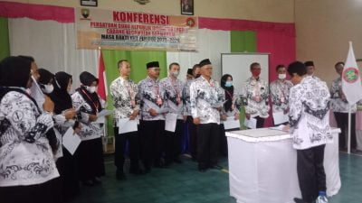 Berikut Nama-nama Pengurus PGRI Darmaraja Sumedang Yang Baru Dilantik