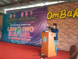 Lima PD IWO di Sulsel Dilantik, “Jadilah Teladan Dalam Informasi Menyejukan”