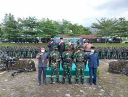Sambut Danyonif 301/PKS Baru, Jajang Ajak Letkol Fanany Bekerjasama Bangun Sumedang