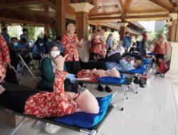 HUT KORPRI Ke-50, Dewan Pengurus KORPRI Sumedang Gelar Donor Darah