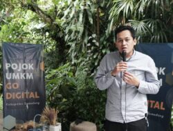 Pojok UMKM Go Digital Desa Margamekar Diresmikan