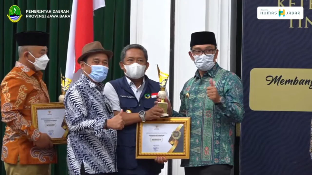 Anugerah Keterbukaan Informasi Publik Tingkat Jabar Tahun 2021