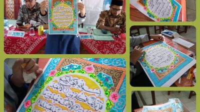 Fahma Kamilatunnuha Juara 1 Lomba Kaligrafi
