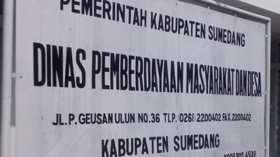 Pelaksanaan Bankeu Sapras Desa di Sumedang Harus Sesuai  Juknis