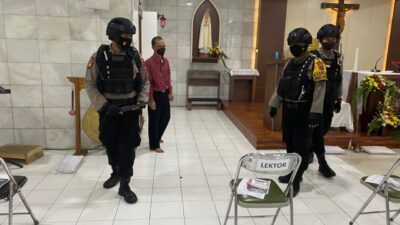 Sejumlah Gereja di Kabupaten Sumedang Disterilisasi Jelang Perayaan Natal